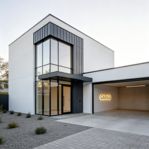 ออกแบบวิลล่าหลายชั้นสไตล์ฝรั่งเศสผสมผสานความทันสมัย พร้อมภูมิทัศน์ภายนอกและโรงจอดรถในตัว |   โซลูชันโครงการเรนเดอร์ 3 มิติแบบครบวงจร - Product Image 1