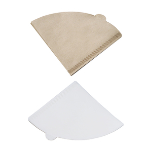 Bán Cũng Thân Thiện Với Môi V Hình Màu Trắng Và Cà Phê Tự Nhiên Lọc <span class=keywords><strong>Cone</strong></span> Giấy Độ 01 Lạnh Brew Cà Phê Nhỏ Giọt Giấy Tờ Lọc - Product Image 2