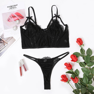 Set di Lingerie Personalizzabile con Logo, Economico, Erotico, <span class=keywords><strong>Taglie</strong></span> <span class=keywords><strong>Forti</strong></span>, Intimo Femminile, Reggiseno Grande - Product Image 5