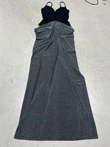 Vestido Largo Estilo Jumpsuit con Tirantes Espagueti, Corte Corset, Abertura en la Cintura, Escote en V, Volantes, Corte Regular - Product Image 6