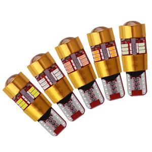 Automobiles lampada LED T10 LED light Canbus Light-emitting Diode 3014 Tail Light t10 car bulb