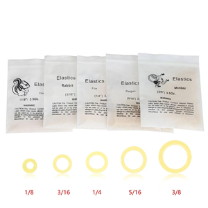 Dents orthodontiques dentaires Bretelles en caoutchouc bandes médicales Attache élastique Zoo Park Dentaire Non Latex Élastique Élastique en caoutchouc - Product Image 1