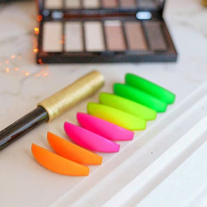 Varillas de Silicona para Lifting de Pestañas con Código de Color <span class=keywords><strong>K</strong></span>-Beauty, 6 Pares, Reutilizables, Protectores de Permanente Encantadores, Calidad de Salón - Product Image 1