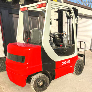 Chariot élévateur à batterie au lithium 2 tonnes avec moteur AC, livraison gratuite, chariot élévateur tout-terrain électrique avec accessoires, vente en gros - Product Image 6