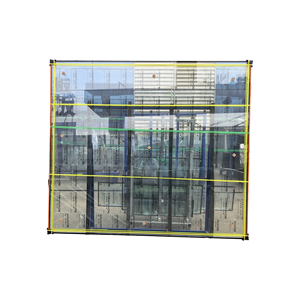 <span class=keywords><strong>Verre</strong></span> <span class=keywords><strong>trempé</strong></span> isolant haute résistance sur mesure pour murs-rideaux, salons et escaliers - Structure solide, design moderne - Product Image 1