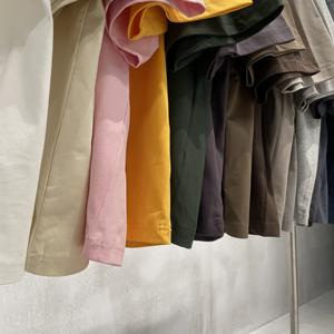 Camiseta de Verano para Hombre, Corte Cuadrado, Algodón Sorona, Estilo Casual, Básica, Lisa, con Impresión de Logotipo de Alta Calidad - Product Image 4