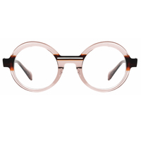 FEROCE-Montures de lunettes rondes colorées en acétate pour femmes, dernier modèle, pour lunettes