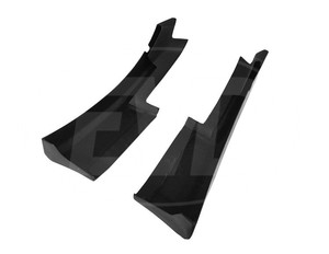 Pour Lexus RC F USC 10 2014-2018, séparateurs de pare-chocs arrière en fibre de carbone style Artisan Spirit - Product Image 3