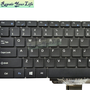 US English <strong>Laptop</strong> Keyboard for ZOOK S5 Pro 16512 for <strong>Jumper</strong> JNC13 F0043-080 MB3151080 XK-HS415 Keyboard New Black No Frame - Product Image 4