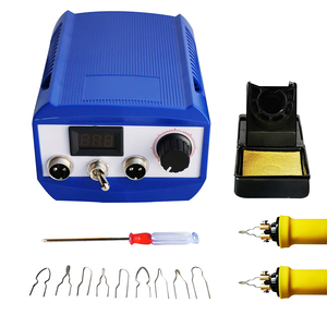 TOPEAST pantalla Digital de 800 grados doble templado aniversario 60 pen W multifunción de madera pirograbado Kit de máquina - Product Image 1