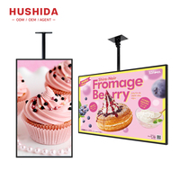 HUSHIDA Télécommande Grand écran 43 pouces Affichage du menu TV Affichage intelligent Menu de restaurant