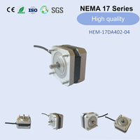 Motor paso a paso bipolar Nema 17 de 0.1N.m, baja corriente 0.4A para impresora 3D, router CNC, grabador láser, ángulo de paso de 1.8 grados