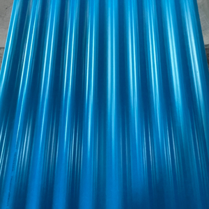 Láminas de Techo Corrugadas de PVC Gris de Longitud Personalizada, Resistentes al Calor, Industriales - Product Image 1