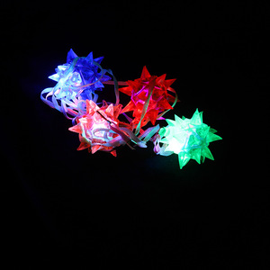 Collar de Estrella de Cristal Brillante Intermitente, Collares Luminosos, Recuerdos de Fiesta LED, Artículos Luminosos para Fiestas Rave, Bolsas de Regalo de Halloween - Product Image 5