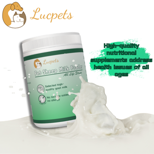 البروبيوتيك واللاكتوفيرين-مسحوق حليب الماعز مكمل للحيوانات الأليفة للقطط الجرو بديل صحي للحليب العادي - Product Image 3