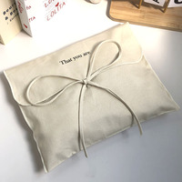 Tas Kanvas Ramah Lingkungan dengan Cetak Logo Ukuran Kustom, Hadiah Promosi, Laris untuk Sepatu Kain, Syal, dan Pouch Makeup
