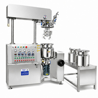 Cuve de mélange cosmétique électrique chauffante et hydraulique de 20 L pour produits chimiques
