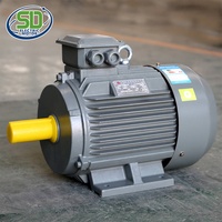 Moteur à induction IE2 132S 2 pôles triphasé asynchrone 7.5kw prix couple élevé petit moteur électrique 240v 10hp 3000 tr/min