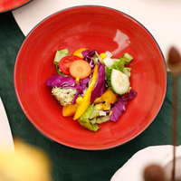 Ensemble de 56 assiettes à dîner en grès noir artisanal, promotion exceptionnelle, design unique et luxueux, résistant à la chaleur, passe au lave-vaisselle et au four