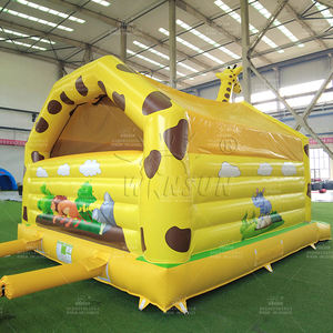 Château gonflable WINSUN en PVC pour intérieur/extérieur, trampoline, structure de saut, résistant au feu, imperméable, facile à installer pour les enfants - Product Image 3