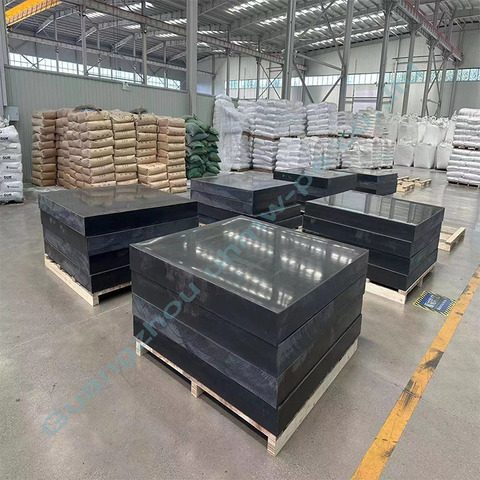 Factory Outlet Wear Resistant UHMWPE Sheet Polyethylene Boracic Board Cutting Service Engineering Application Custom Thickness
