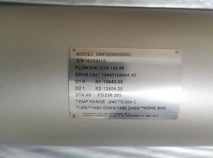 Original High Precision CMF200M352NU Micro Motion <b>Flow</b> <b>Meter</b> CMF Series With Good Price - Product Image 6