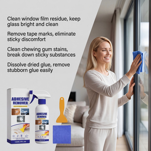 Spray Rimuovi Adesivi Rapido <span class=keywords><strong>per</strong></span> Nastro, Cera e Residui di Colla - Non Lascia Residui - Funziona su Vetro, Vinile, Metallo - Product Image 6