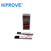 Bandelettes de test de pH jetables pour laboratoire, papier tournesol bleu et rouge