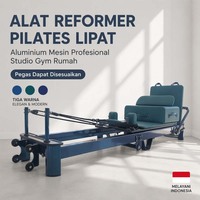 Appareil de Pilates Reformer pliable en aluminium, machine professionnelle pour studio, salle de sport, maison, ressorts réglables