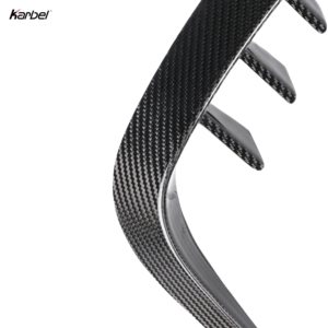 Ailerons Karbel Canard style <span class=keywords><strong>KB</strong></span> en fibre de carbone sèche, pare-chocs arrière, canard, couteau à vent pour BMW Série 8 G16 2019- - Product Image 4