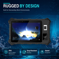 Nouvelle tablette robuste MTK Android 13 IP65 8 pouces 8000 mAh Wi-Fi Reconnaissance faciale Empreinte digitale APK personnalisé NFC RFID 4G GPS BT5.0 Accès OEM