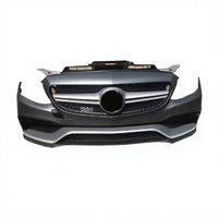 Pare-chocs avant de haute qualité adapté aux Mercedes Benz Classe C W205 C63 C43 C200 C300 Kit carrosserie Grille Pare-chocs avant