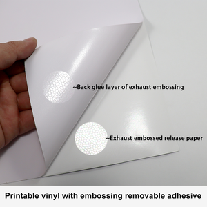 Glossy Matte White Eco Solvent Printing PVC Waterproof Soft <strong>Adhesive</strong> Car <strong>Vinyl</strong> Sticker <strong>Roll</strong> 50m - Product Image 2