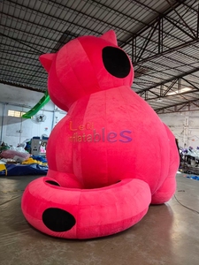 ของตกแต่งเป่าลมรูป<span class=keywords><strong>แมว</strong></span>อ้วน<span class=keywords><strong>ขน</strong></span>าดใหญ่ ขายดี สำหรับโฆษณาและตกแต่งห้างสรรพสินค้า - Product Image 4