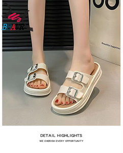 Pantuflas de Verano para Mujer, Antideslizantes, de Lujo, Casuales, para Exteriores, con Descuento - Product Image 6