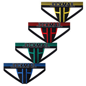 Bikini transparente para hombre, Tanga Sexy Gay, suspensorio, Color negro, bóxer de moda de Color sólido - Product Image 5