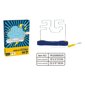 Giocattoli educativi di apprendimento coordinazione occhio-mano sfida passare i <span class=keywords><strong>giochi</strong></span> di scossa elettrica <span class=keywords><strong>giochi</strong></span> da tavolo per bambini - Product Image 4