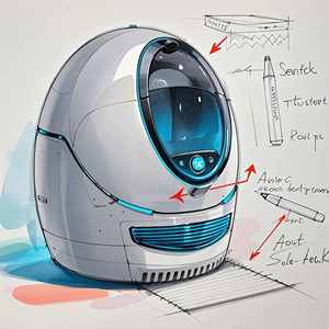 Sản Phẩm Thiết Kế Thông Minh Sản Phẩm Vật Nuôi Ứng Dụng Wifi Sang Trọng Mèo Nhà Vệ Sinh Khay Cao Cấp Tự Làm Sạch Tự Động Mèo Hộp Rác - Product Image 2