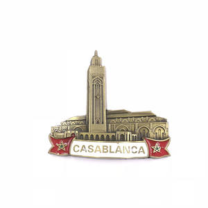 Abridor de Botellas con Forma de Pirámide Egipcia, Imán Metálico Marroquí para Refrigerador, Recuerdo Turístico - Product Image 5