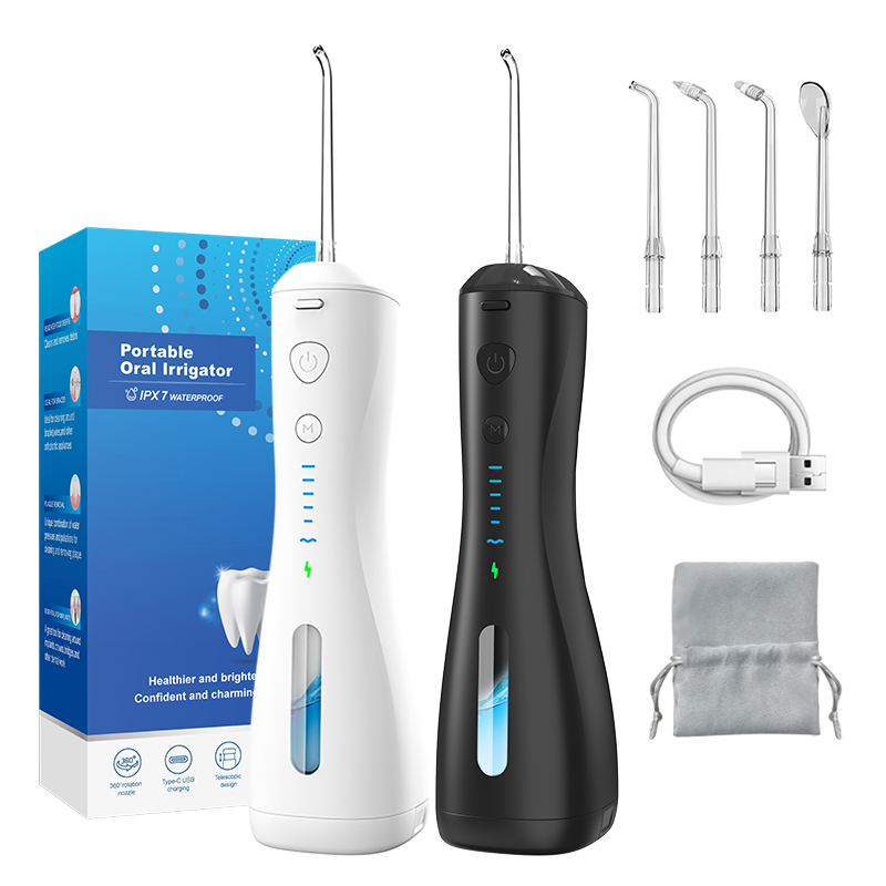 Most selling product multifunctional dental care water flosser electric sonic toothbrush 240ml tank travel oral irrigator