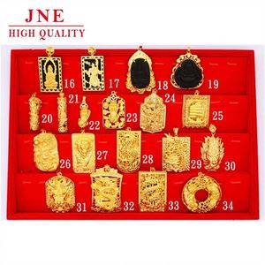 Liontin Emas Lapis Emas Guanyin Guan Gong Pixiu Ganda <span class=keywords><strong>Vietnam</strong></span> untuk Pria - Product Image 3