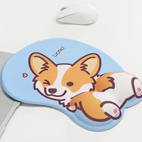 Vigreat Tanpa Minimum Order Alas Mouse 3D Karakter Anime Kustom Alas Mouse Artisan Silikon Penyangga Pergelangan Tangan Alas Mouse Mat