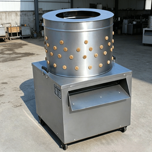 Machine <span class=keywords><strong>à</strong></span> plumer les poulets automatique professionnelle, domestique et commerciale, avec doigts en caoutchouc, capacité de 5 <span class=keywords><strong>à</strong></span> 10 pièces par cycle - Product Image 1