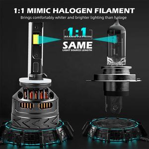 陈朗单6000K 4300K 3000K发光二极管汽车前照灯300W 36000LM毫米汽车发光二极管前照灯灯泡H7 H11 9005 9006 880 H4发光二极管前照灯 - Product Image 3