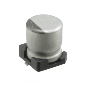 Condensateur SMD à montage en surface, canal fabricant, aluminium, 22 µF, 20 %, 16 V, UUL1C220MCL1GS - Product Image 1