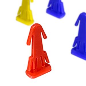 CH SJPACK Bouchon de verrouillage à anneau en plastique PP rouge pour fût, écologique, emballage manuel - Product Image 3