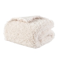 Confortable Bouclés Doux En Peluche Ruché Vison Couvertures pour L'hiver Pelliccia Mongolie Faux Fourrure De Vison Royal Teddy En Fausse Fourrure Jeter Couvertures