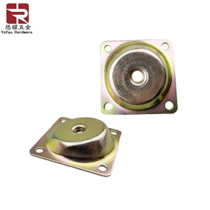 Bắc Âu phụ kiện phần cứng cho đồ nội thất ăn uống hàng đầu nghiêng 14 ° gắn tấm và 2-3cm Chân tủ cho ghế và ghế sofa - Product Image 6