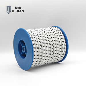 8mm màu trắng và màu đen <span class=keywords><strong>Bungee</strong></span> dây đàn hồi bện polyester nylon Trampoline đàn hồi <span class=keywords><strong>Bungee</strong></span> nhảy dây mặc và cắt kháng - Product Image 5