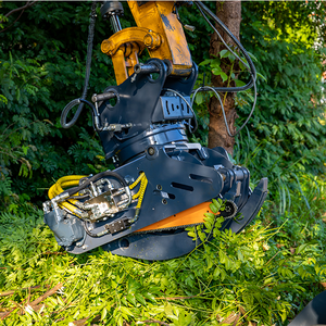 Machine à couper le bois XUVOL WYJ-90W-E pour excavatrice, machine à couper le bois, machine à élaguer les branches d'arbres pour autoroute / municipal, scie à grappin rotative pour bûches - Product Image 3
